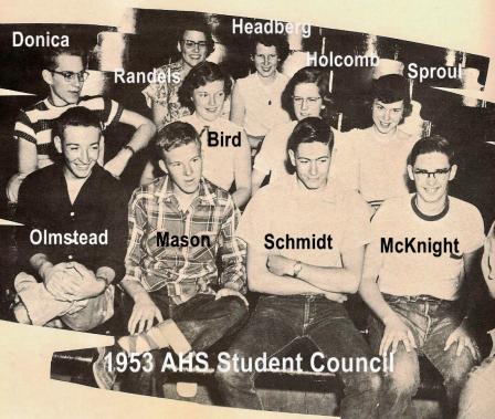 1953 AHS Student Council 2