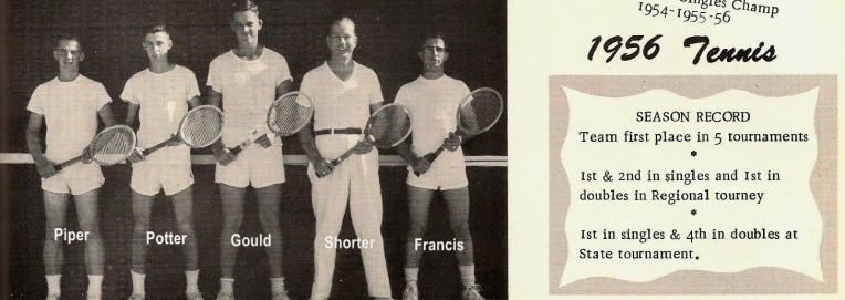 1956 AHS Tennis 2