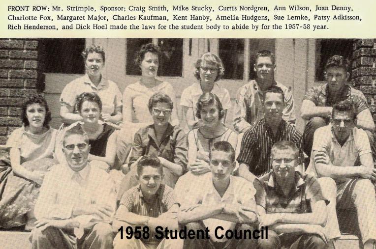 1958 AHS Student Council 2