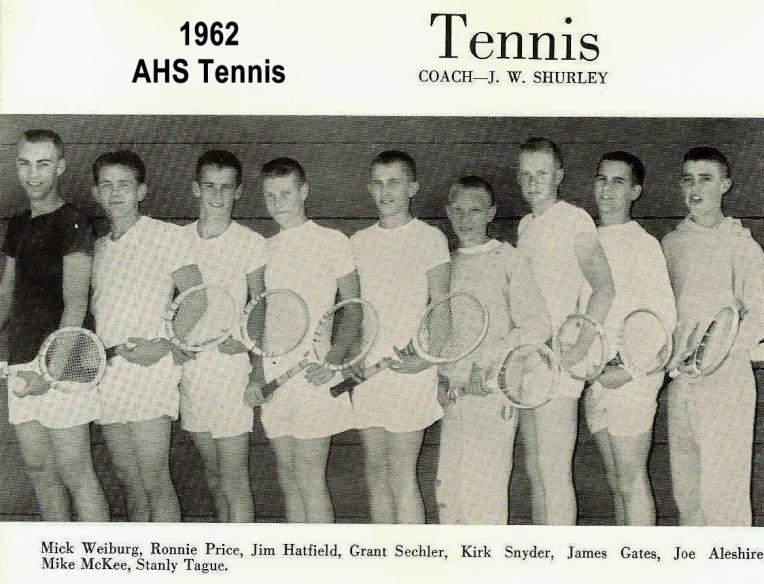 1962 AHS Tennis 4