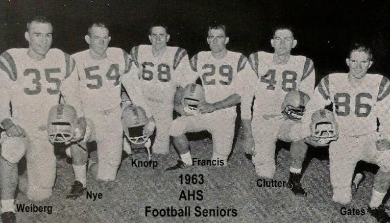 1963 AHS Football Seniors 4