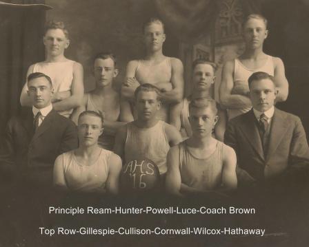 1916 AHS Men's Basketball 2