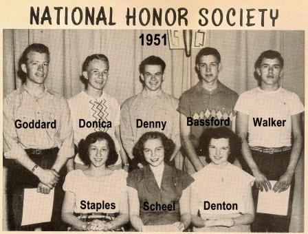 1951 AHS National Honor Society
