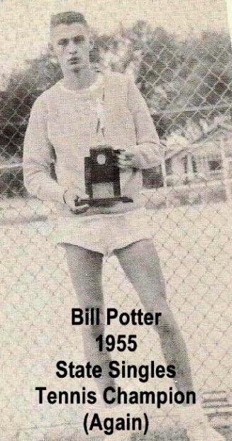 1955 AHS Tennis Bill Potter