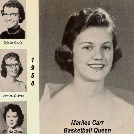 1958 AHS Basketball Queen 2