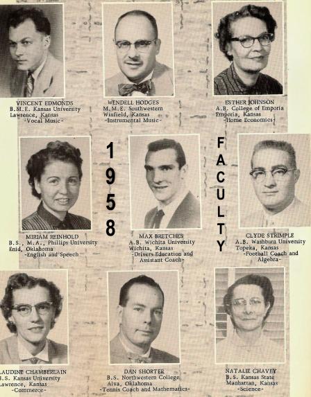 1958 AHS Faculty 2