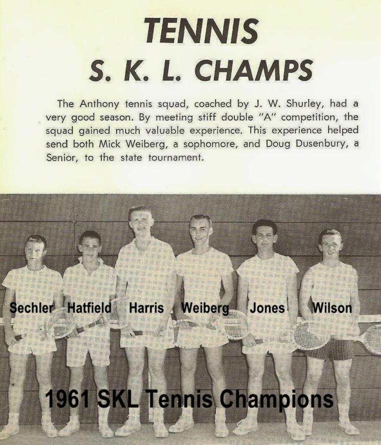 1961 AHS Tennis 2