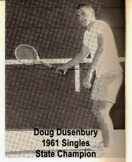 1961 AHS Tennis Dusenbury