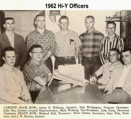 1962 AHS Hi-Y Officers 2