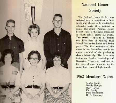 1962 AHS National Honor Society 2